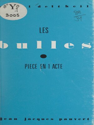 cover image of Les bulles